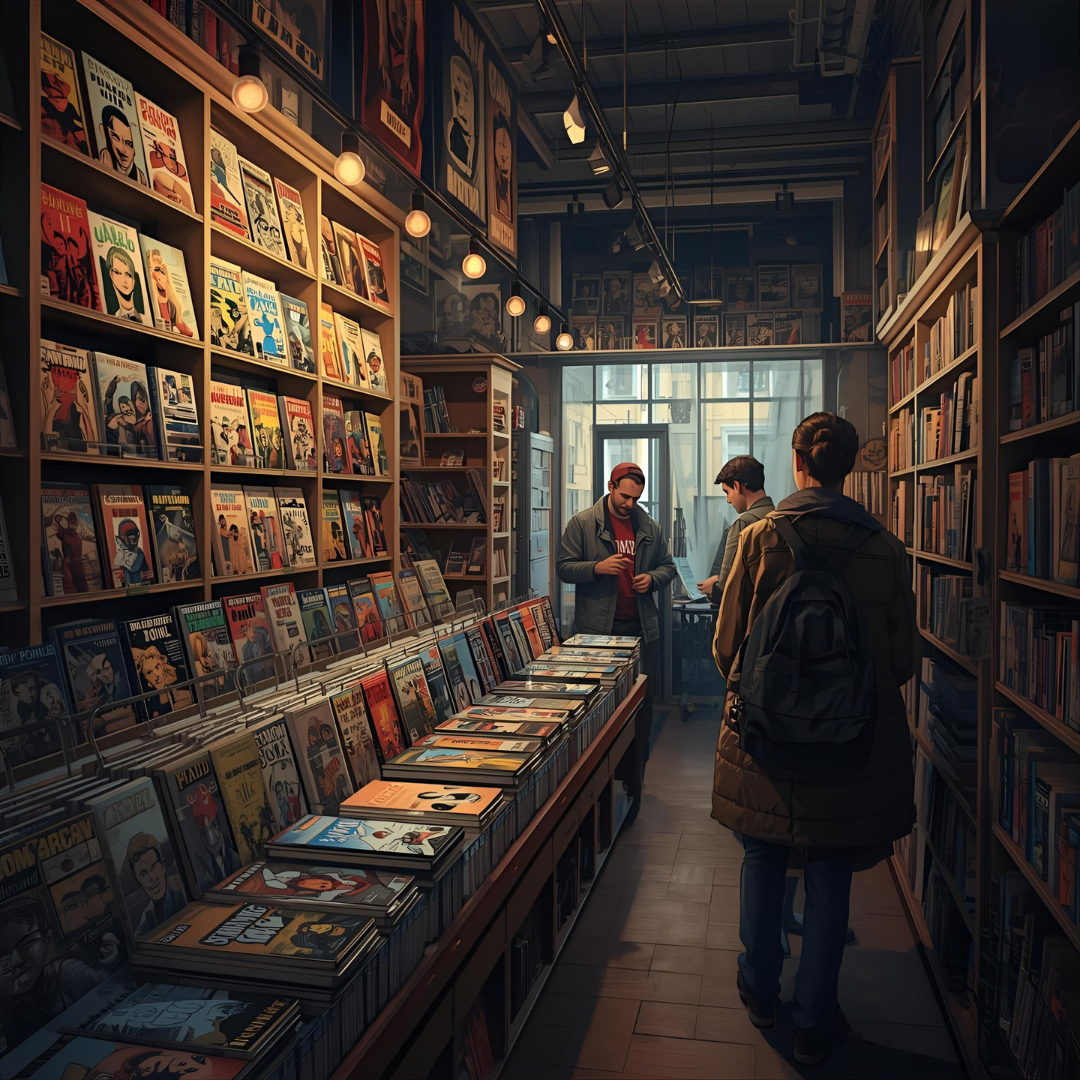 Die bunte Reise von Jürgens Comic Shop bis hin zum Der Comixdealer