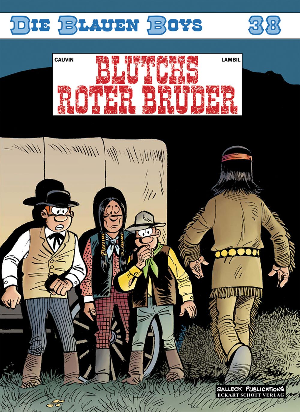Die blauen Boys 38 - Blutchs roter Bruder