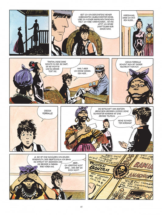 Corto Maltese 02 (farbig) Im Zeichen des Steinbocks