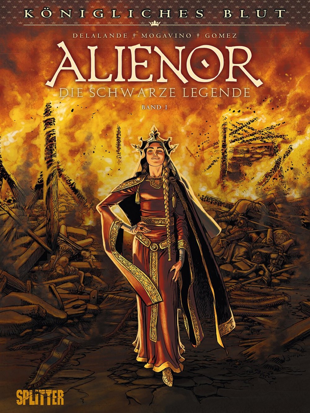 Königliches Blut 3 - Alienor 1 - Die schwarze Legende 1