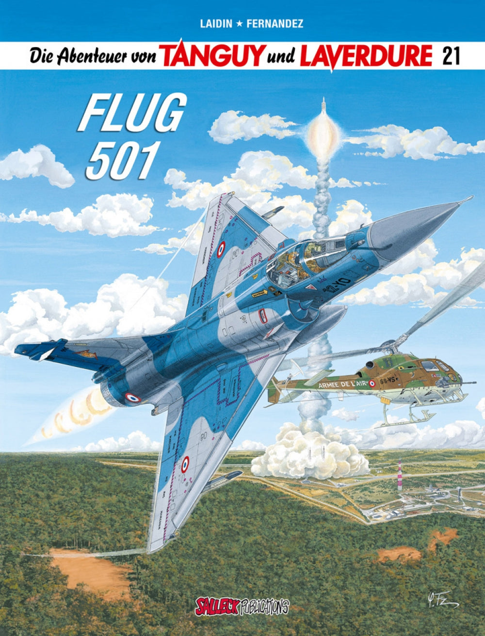 Die Abenteuer von Tanguy und Laverdure 21 SC - Flug 501