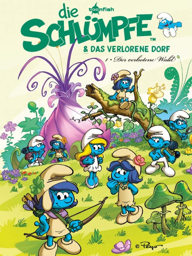 Die Schlümpfe und das verlorene Dorf 01 (Neuauflage) Der verbotene Wald