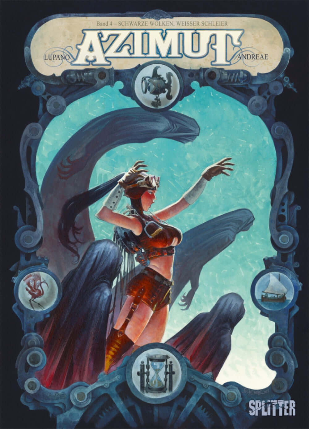 Azimut #4 - Schwarze Wolken, Weißer Schleier