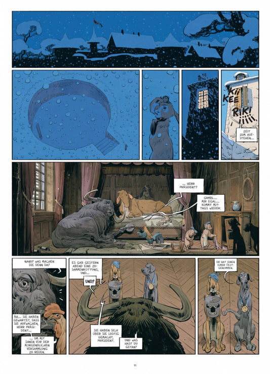 Schloss der Tiere #2 (Neuauflage) Margeriten im Winter