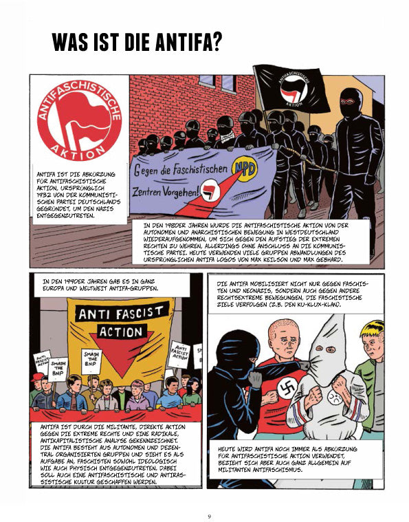 Antifa. Der Comic Hundert Jahre Wiederstand