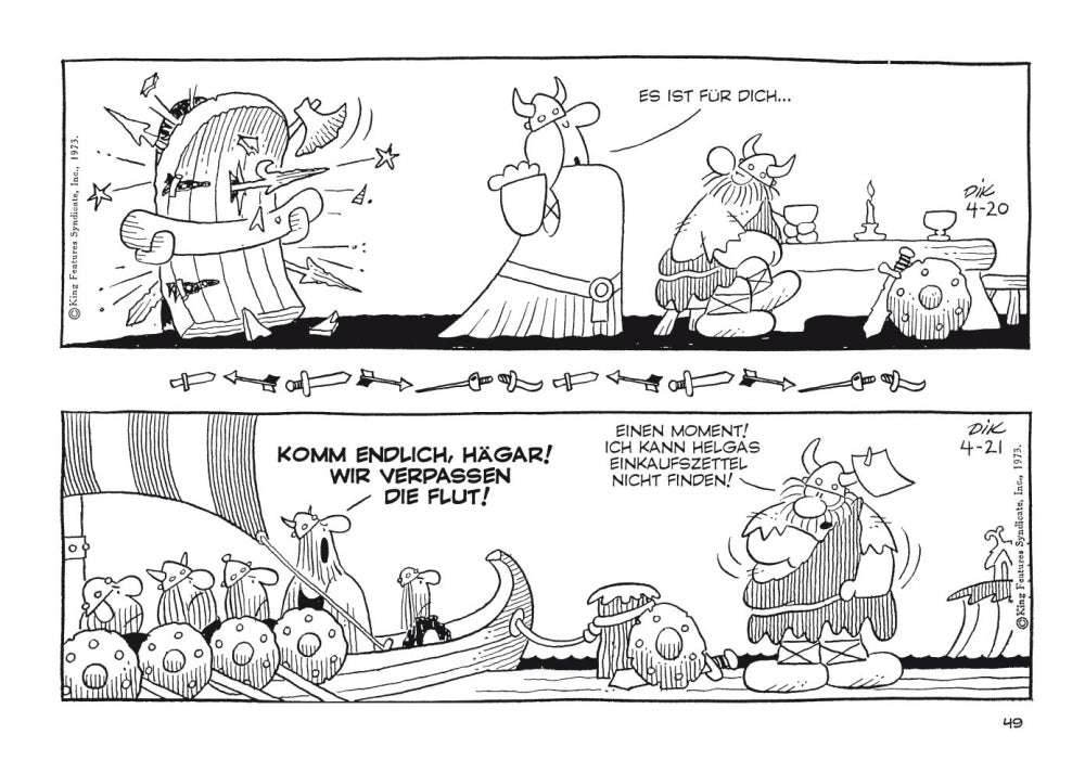Hägar - Gesammelte Chroniken 1973 - Der Comixdealer