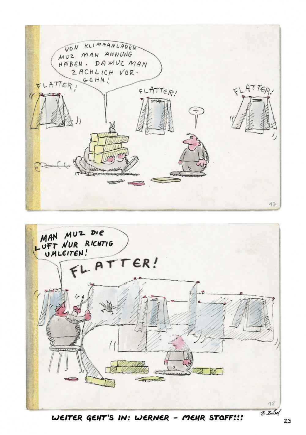 Werner Extrawurst 3 - Mehr Stoff - Der Comixdealer