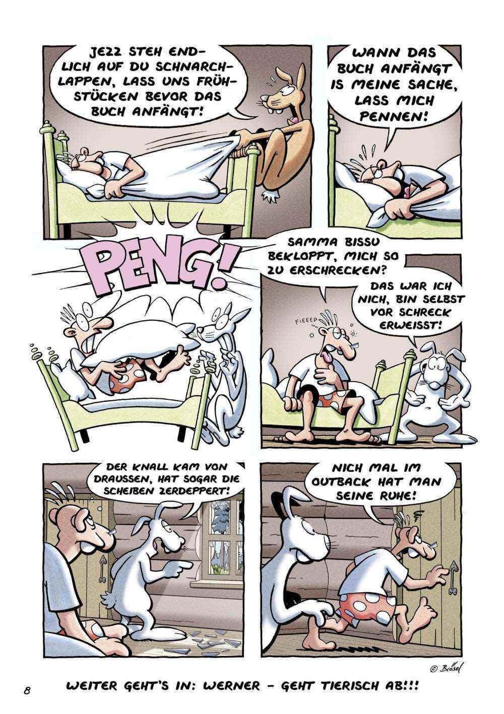 Werner Extrawurst 4 - Geht tierisch ab - Der Comixdealer