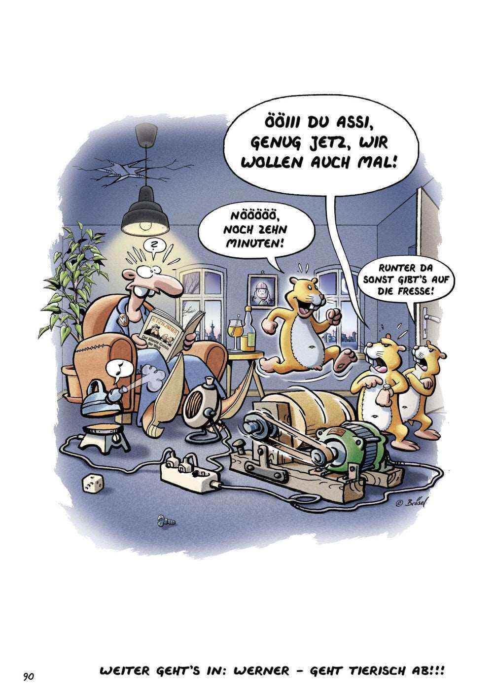 Werner Extrawurst 4 - Geht tierisch ab - Der Comixdealer