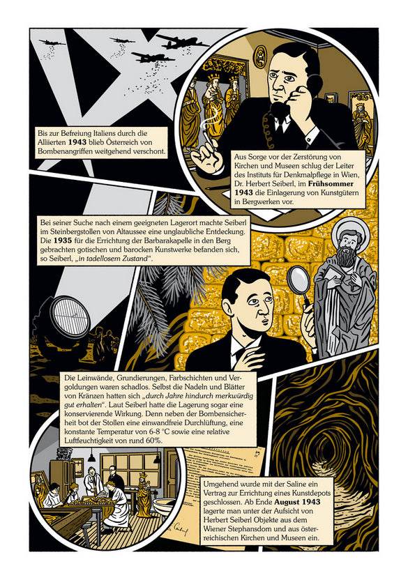 Verborgen im Fels Der Berg, Das Salz und die Kunst - Der Comixdealer