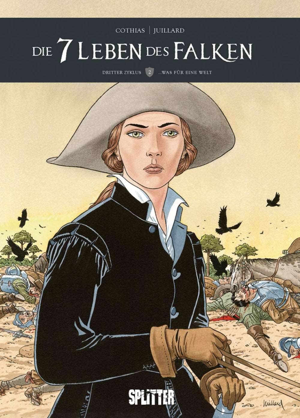Die sieben Leben des Falken - dritter Zyklus Band 2 ... was für eine Welt - Der Comixdealer