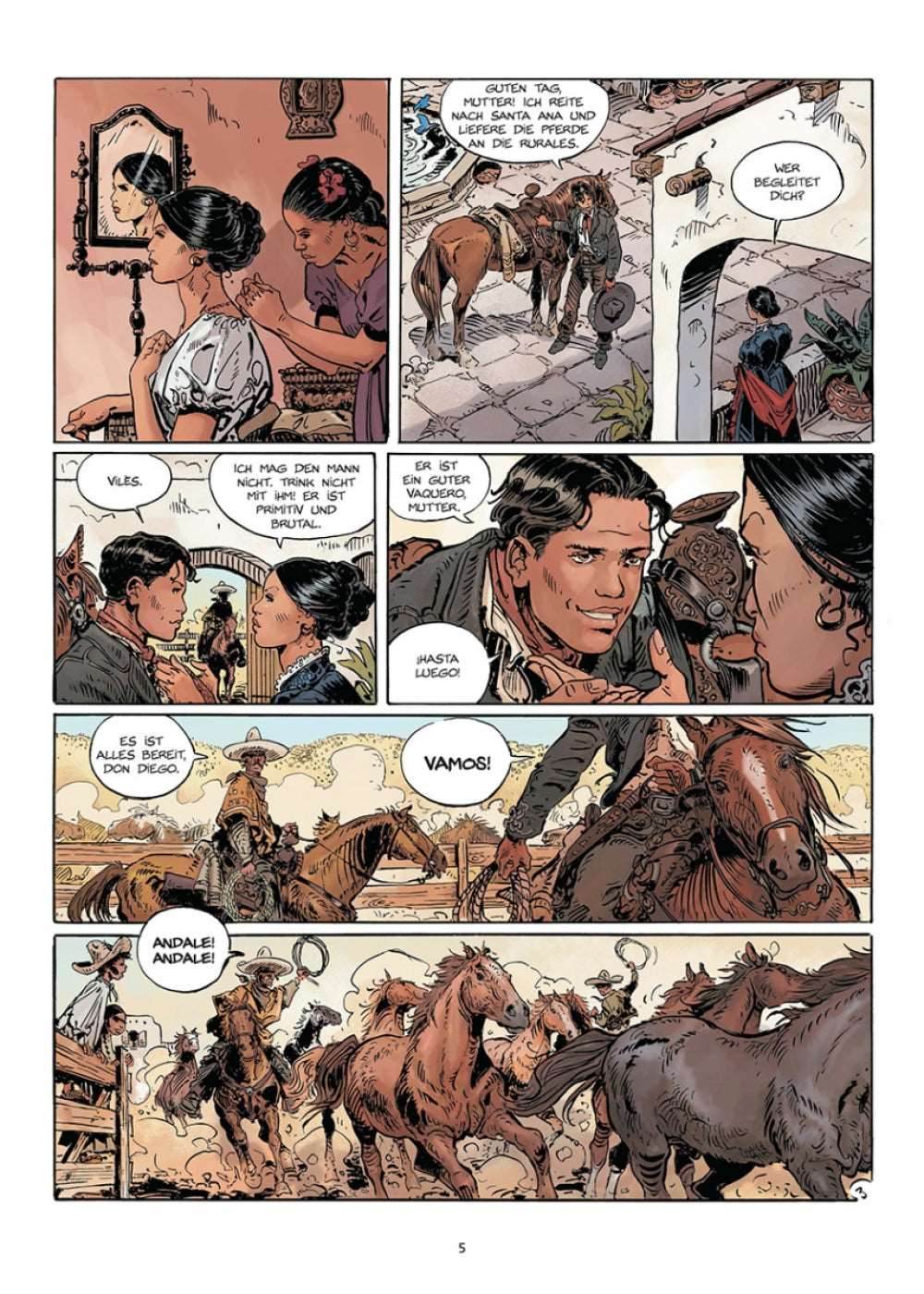 Hacendado - Blutige Ehre - Der Comixdealer