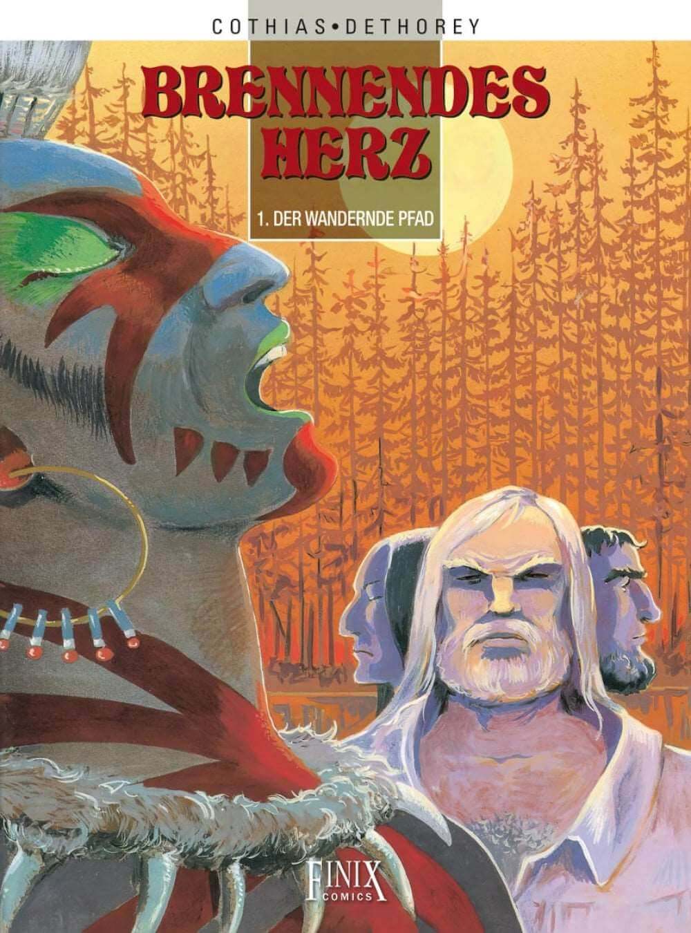 Brennendes Herz #1 - Der wandernde Pfad - Der Comixdealer