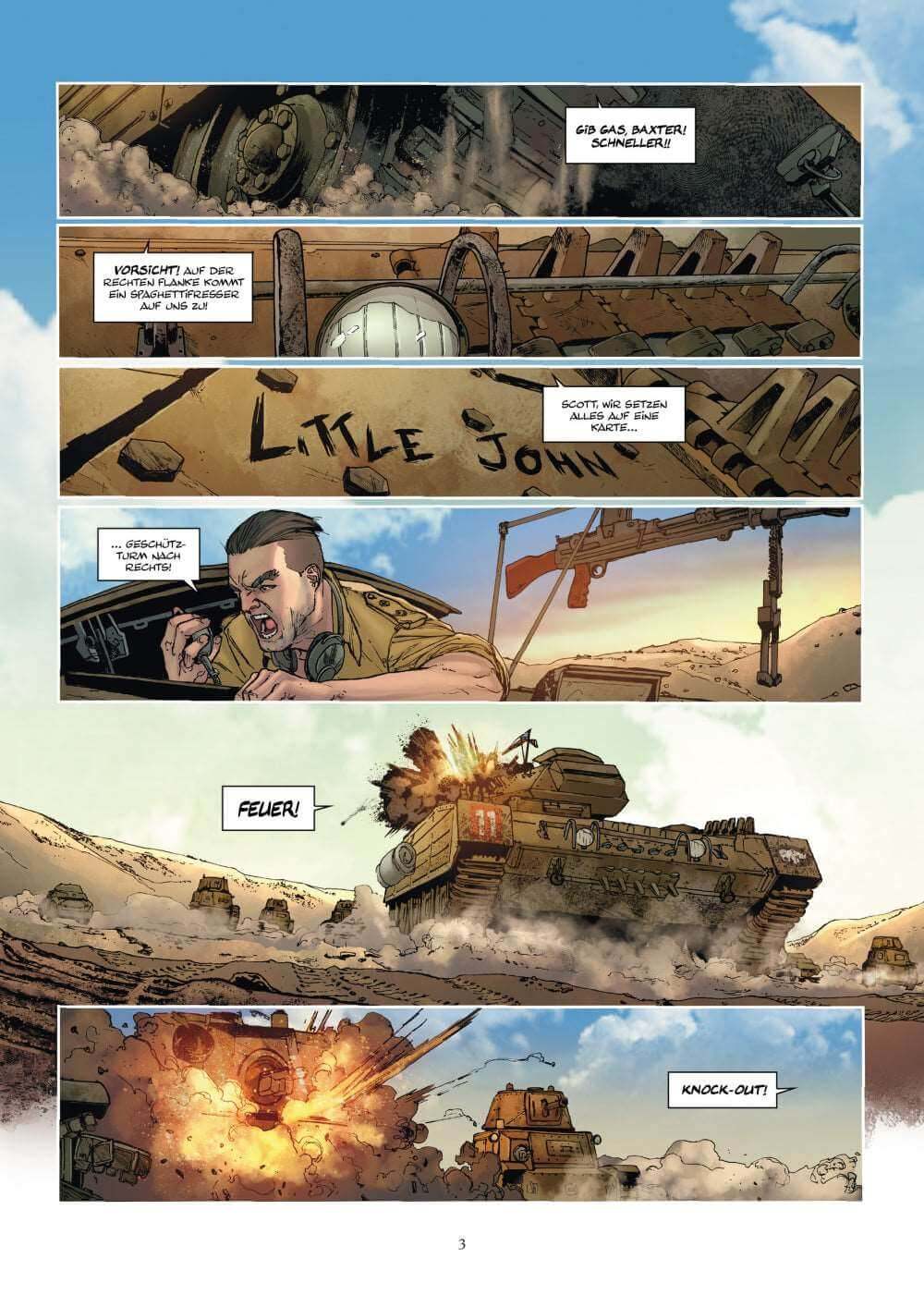 Die großen Panzerschlachten #2 - El Alamein 1942 - Der Comixdealer