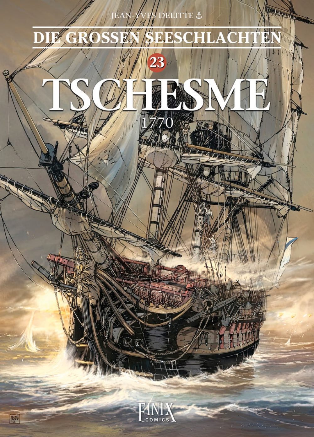 Die großen Seeschlachten 23 - Tschesme - 1770