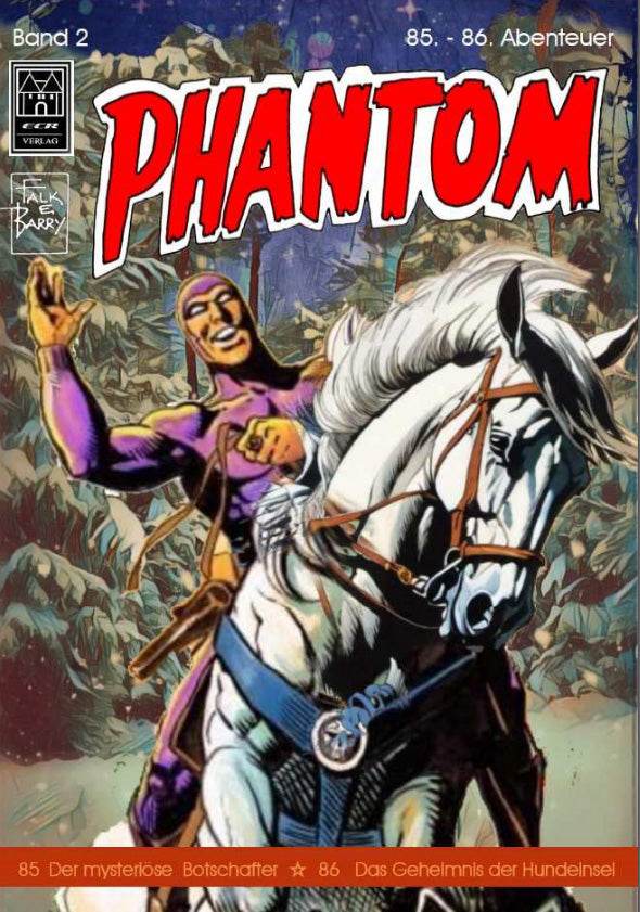 Phantom 85.-86. Abenteuer Hardcover (ECR Verlag) - Der Comixdealer