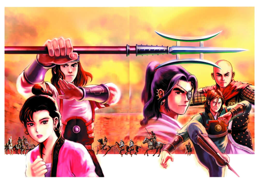 The Ravages of Time #2 illustration featuring heroic characters in a dramatic battle scene.
