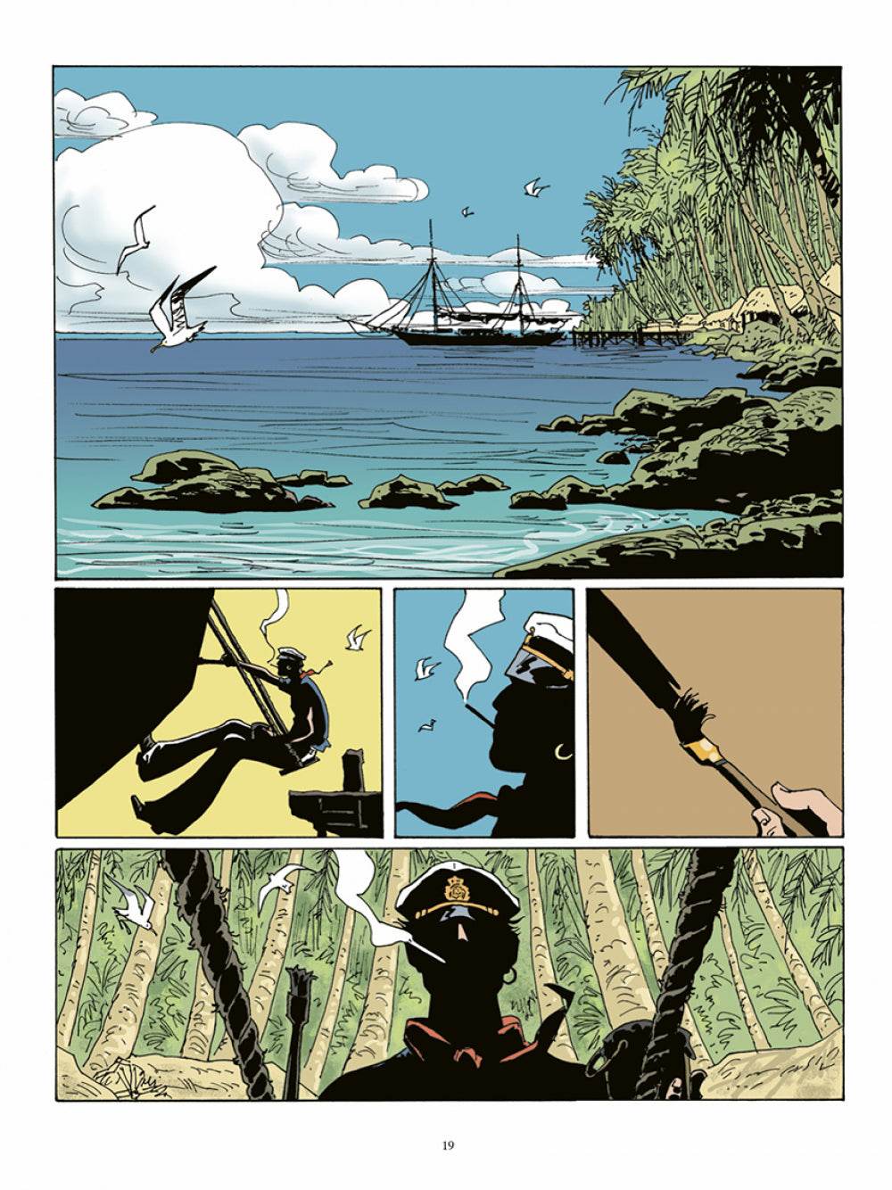 Corto Maltese #17 (farbig) - Die Lebenslinie - Der Comixdealer