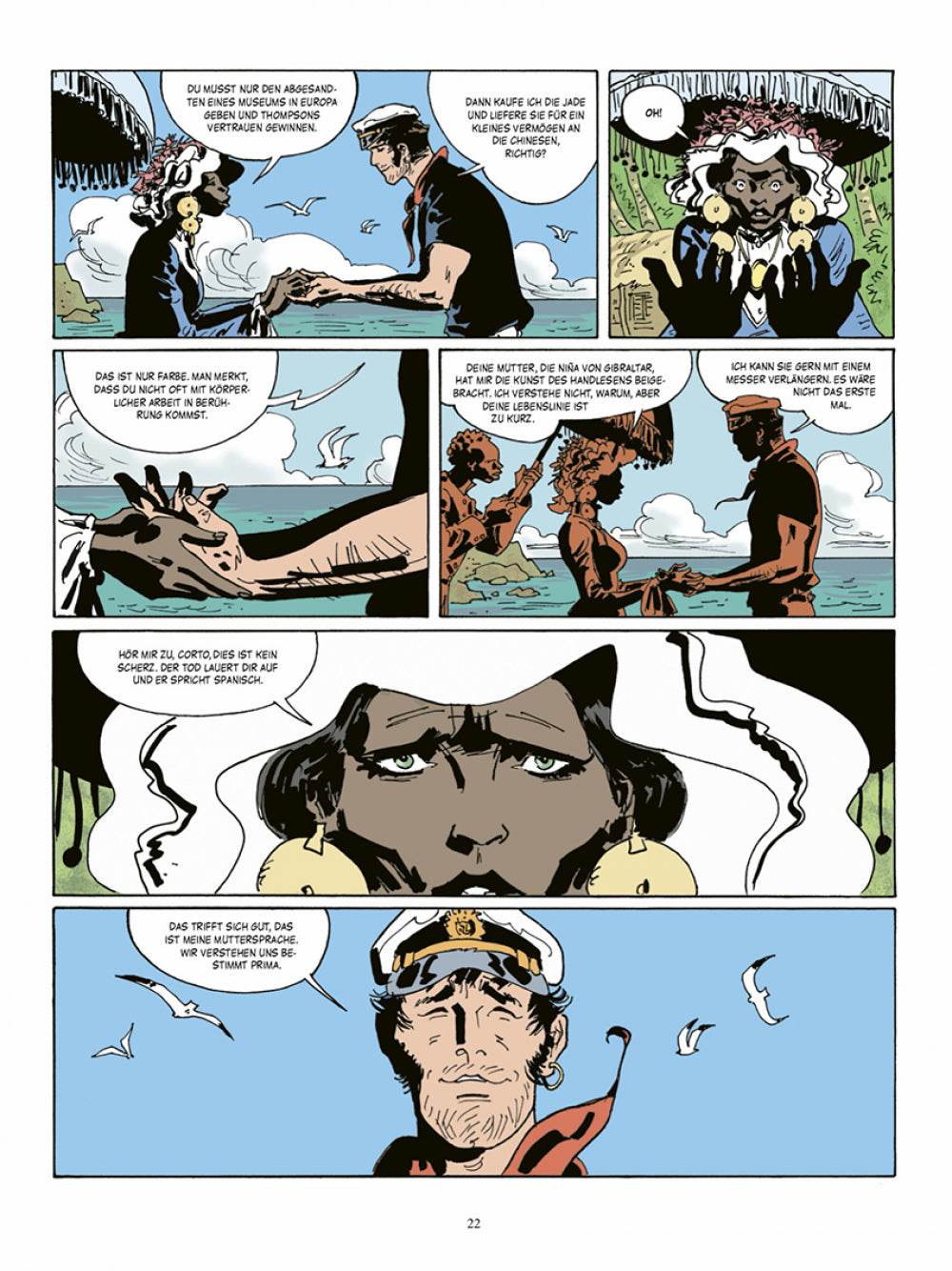 Corto Maltese #17 (farbig) - Die Lebenslinie - Der Comixdealer
