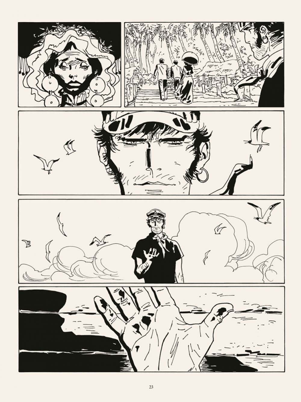 Corto Maltese #17 (s/w) Klassik Edition Die Lebenslinie - Der Comixdealer