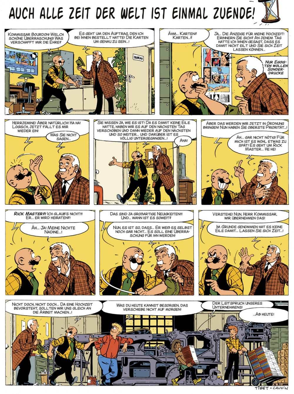 Rick Master - Spannende Werbung - Der Comixdealer