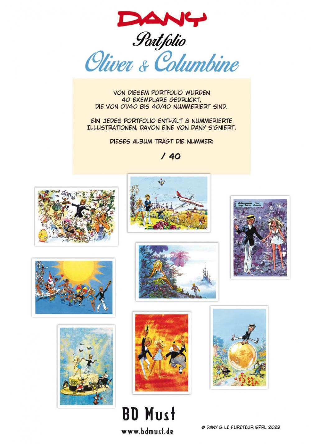 Portfolio: Dany - Oliver & Columbine - Der Comixdealer