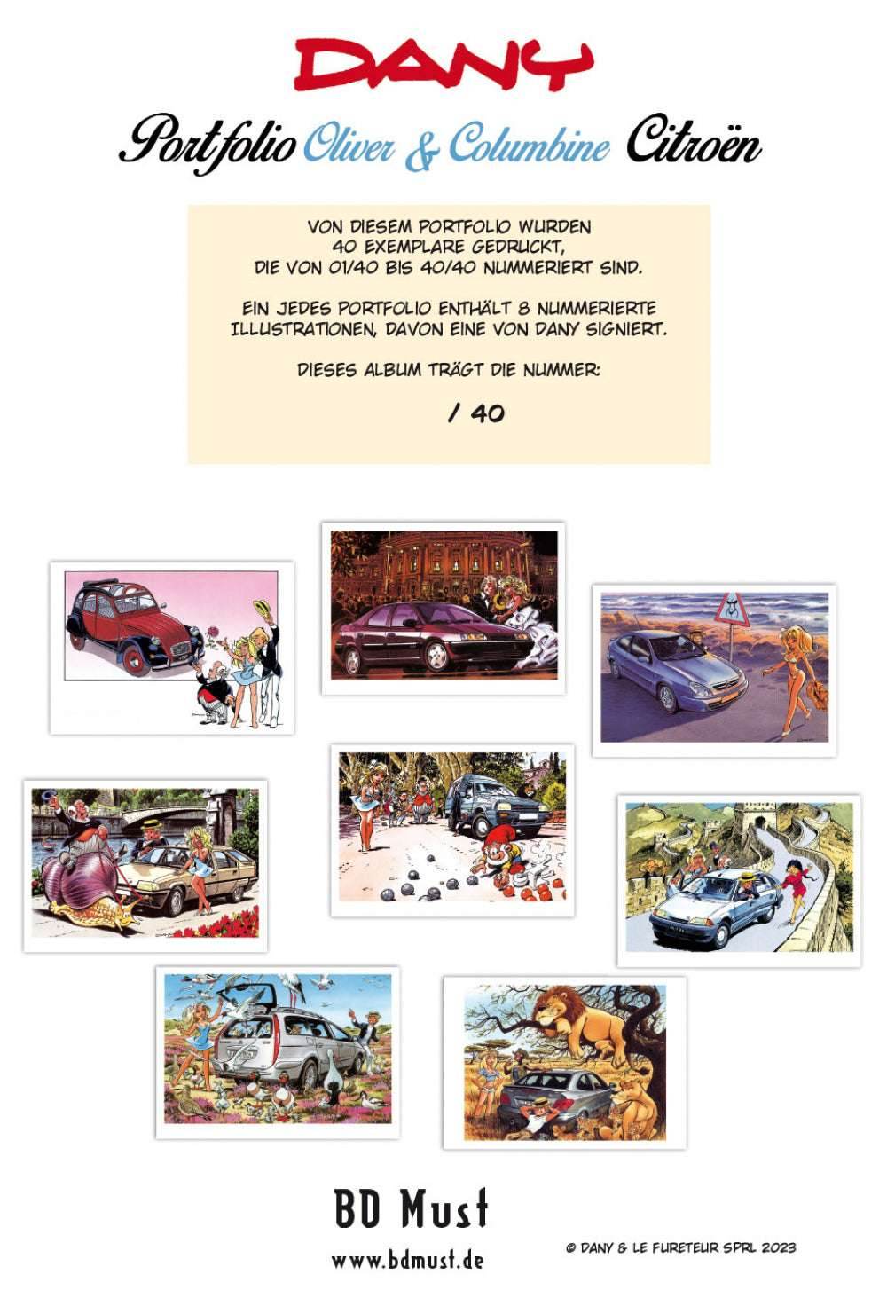 Portfolio Dany Citroen - Der Comixdealer