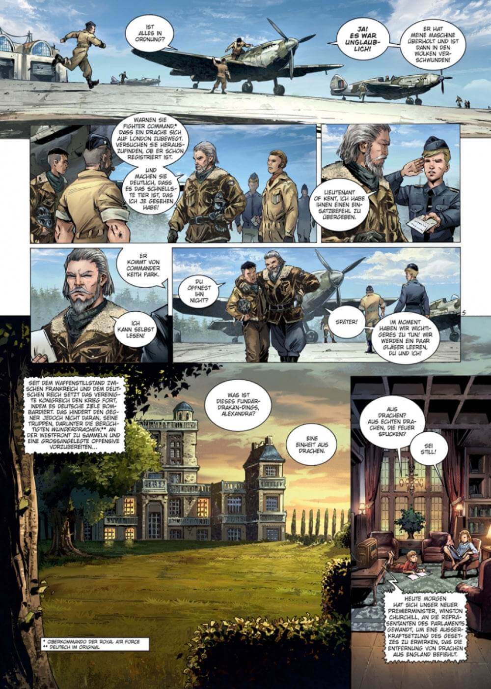Kriege und Drachen #1 - Die Luftschlacht um England - Der Comixdealer