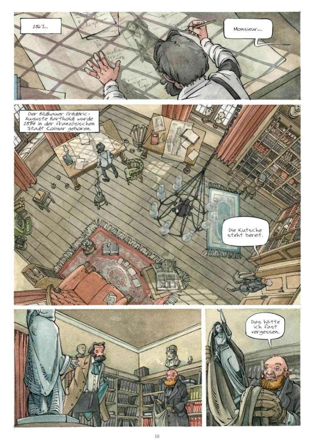 Liberty VZA Die Geschichte der Freiheitsstatue als Graphic Novel - Der Comixdealer