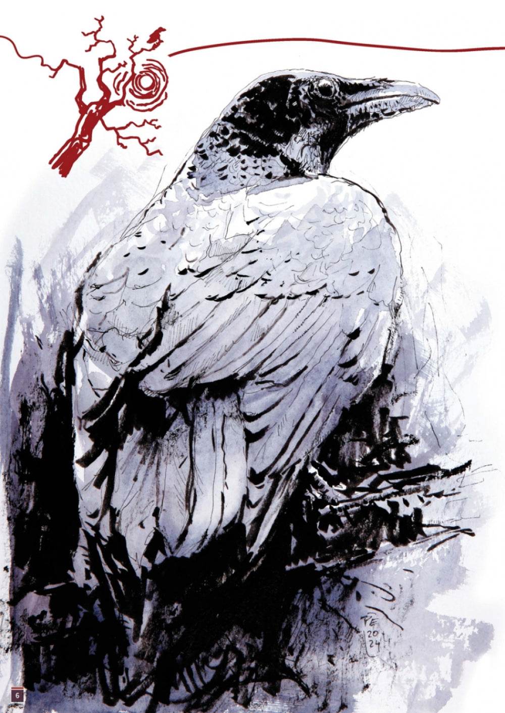 Der Rabe / The Raven Illustriertes Gedicht nach Edgar Allan Poe - Der Comixdealer