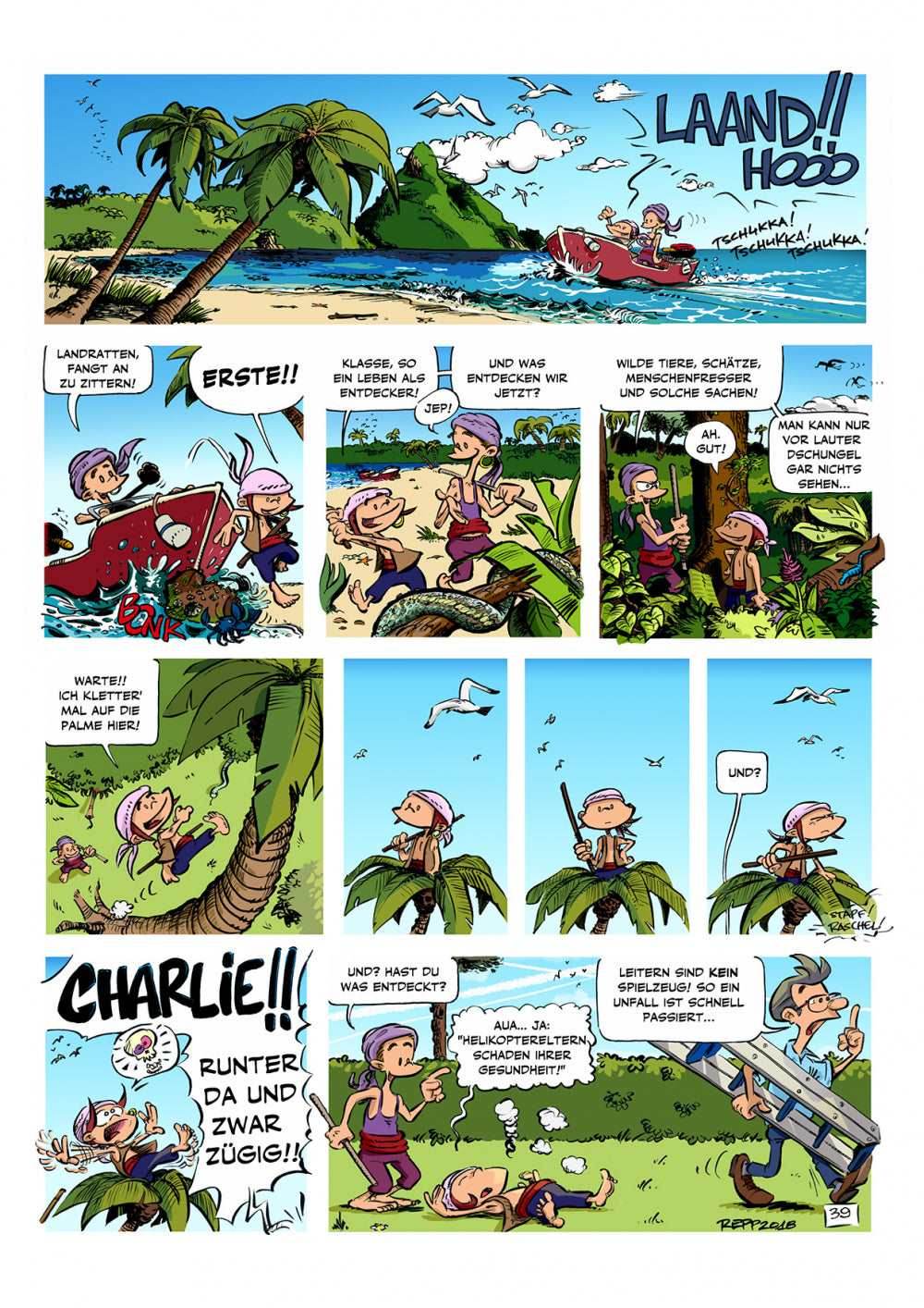 Toni und Charlie #1 - Dinos und Donnerwetter - Der Comixdealer