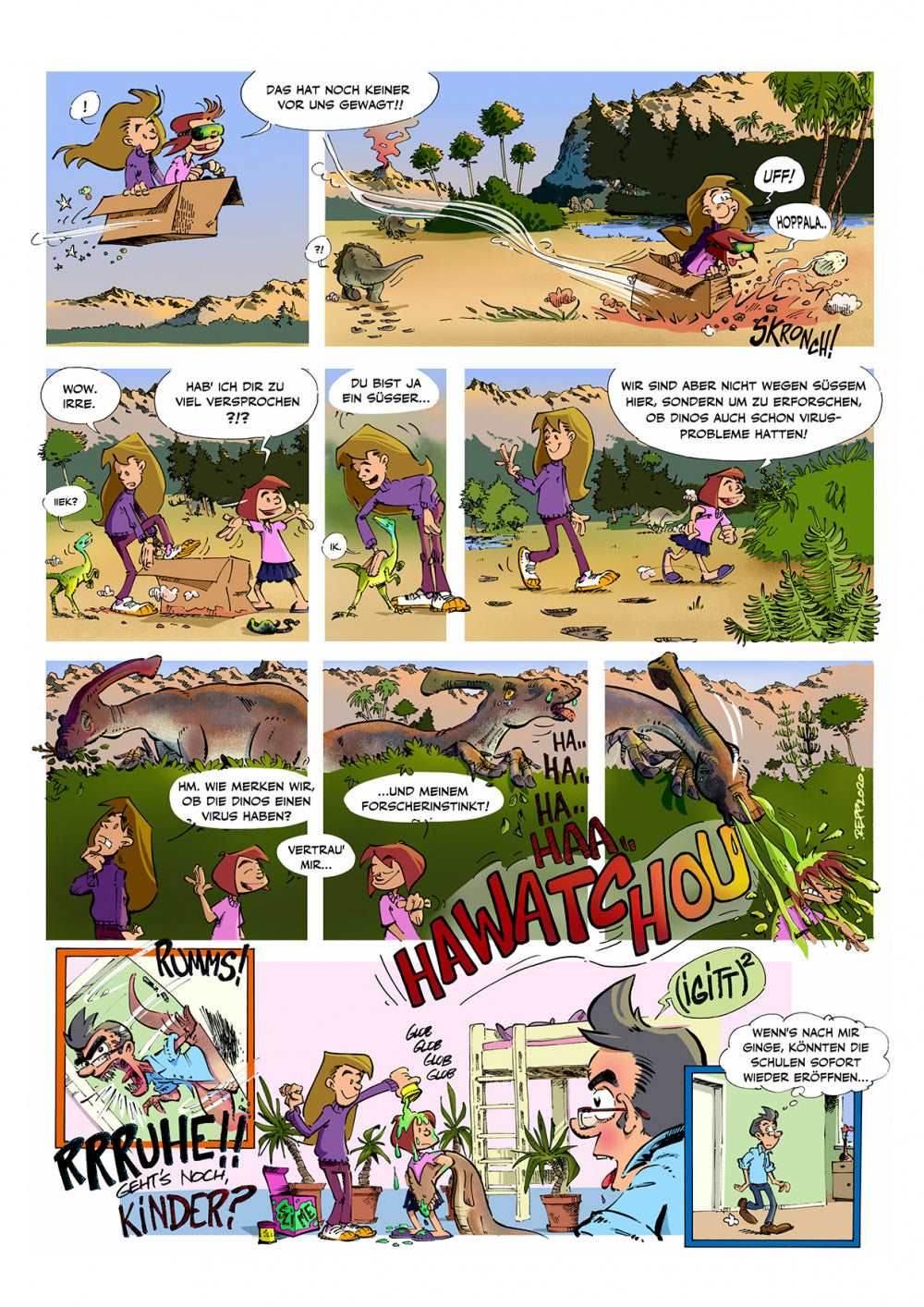 Toni und Charlie #1 - Dinos und Donnerwetter - Der Comixdealer