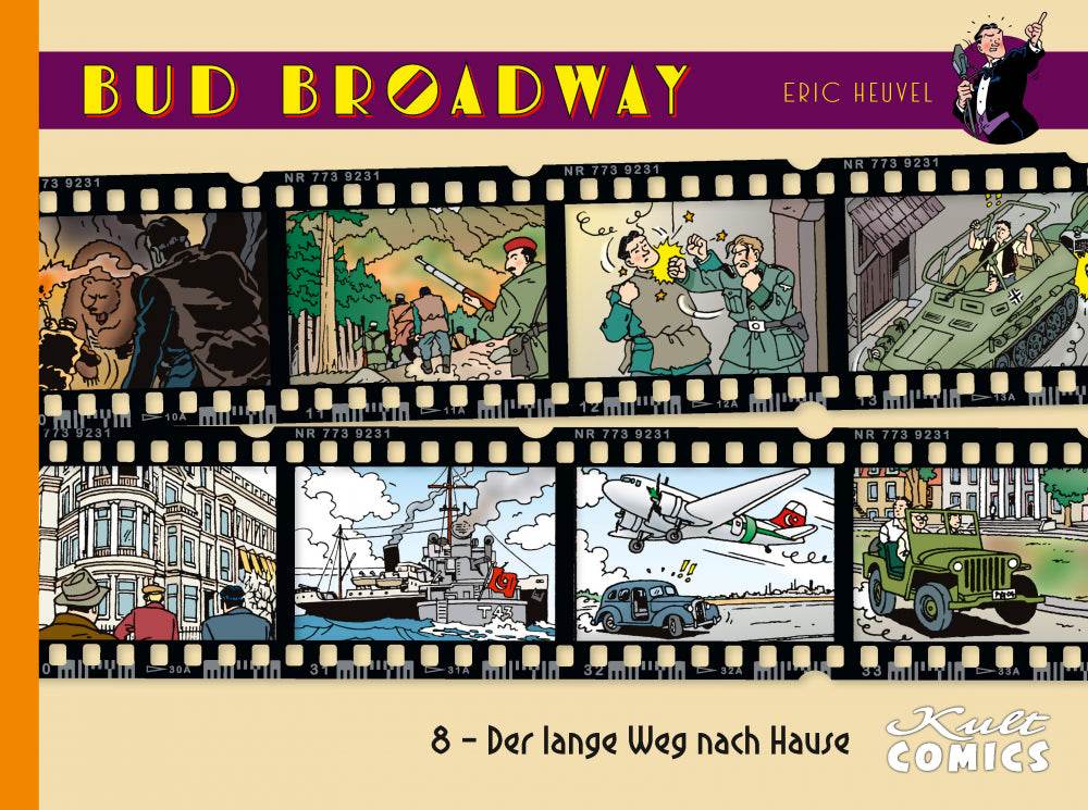 Bud Broadway #8 - Der Comixdealer