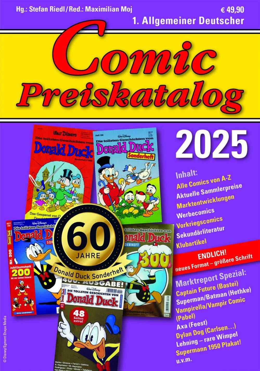 Comic Preiskatalog 2025 HC - Der Comixdealer