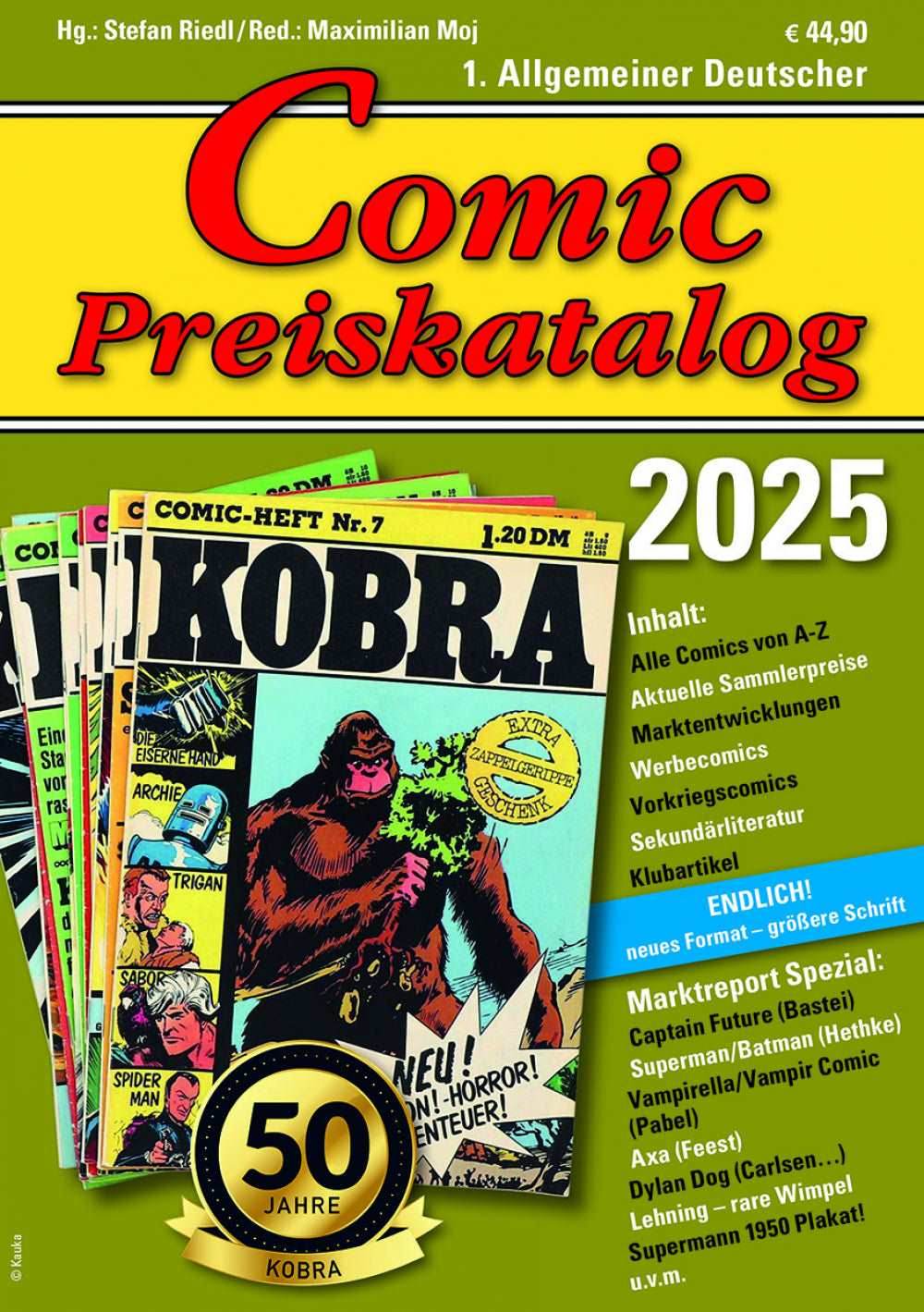 Comic Preiskatalog 2025 SC - Der Comixdealer
