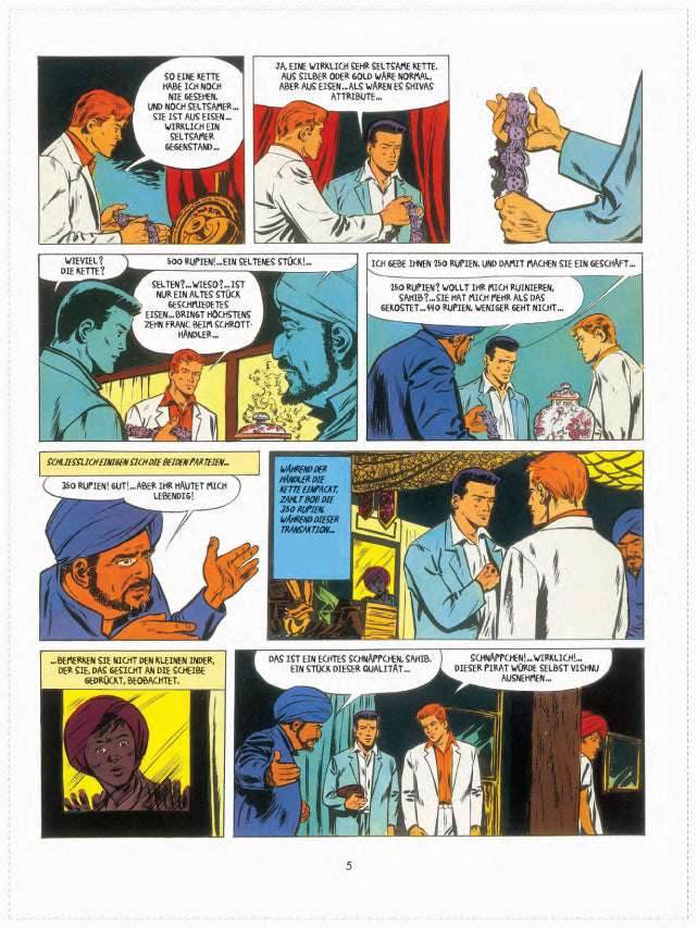 Bob Morane Classic#5 - Die Kette des Shiva - Der Comixdealer