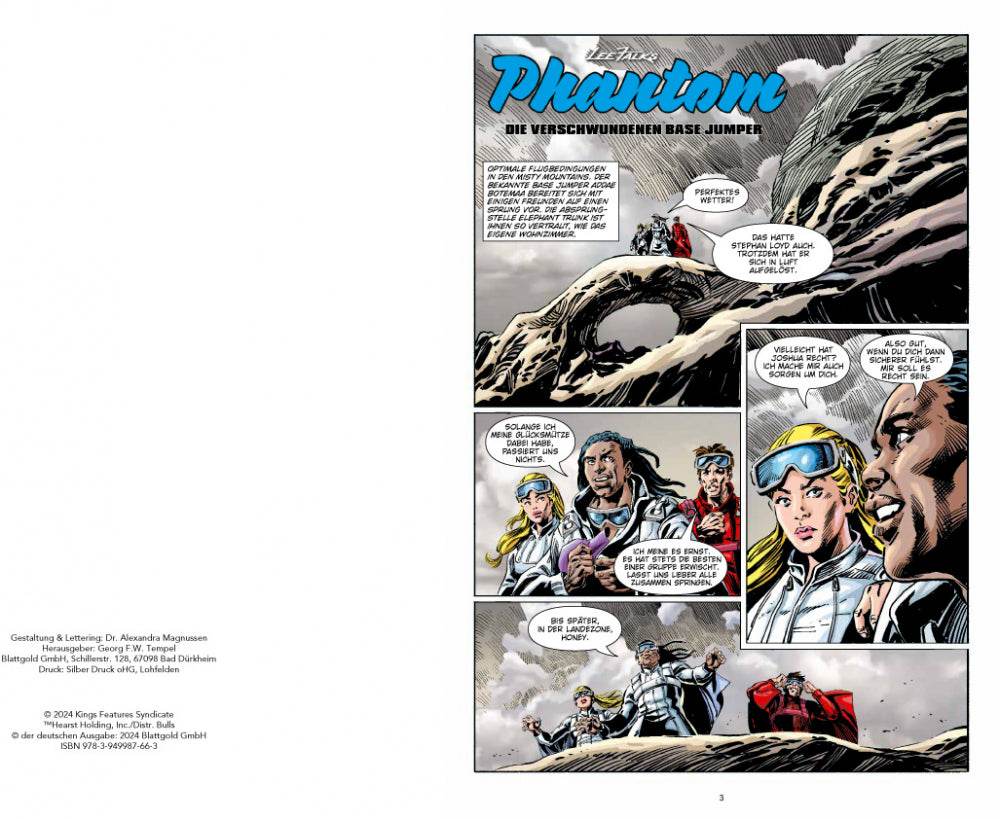 Phantom 1 (Zack Edition) Die verschwundenen Base Jumper - Der Comixdealer