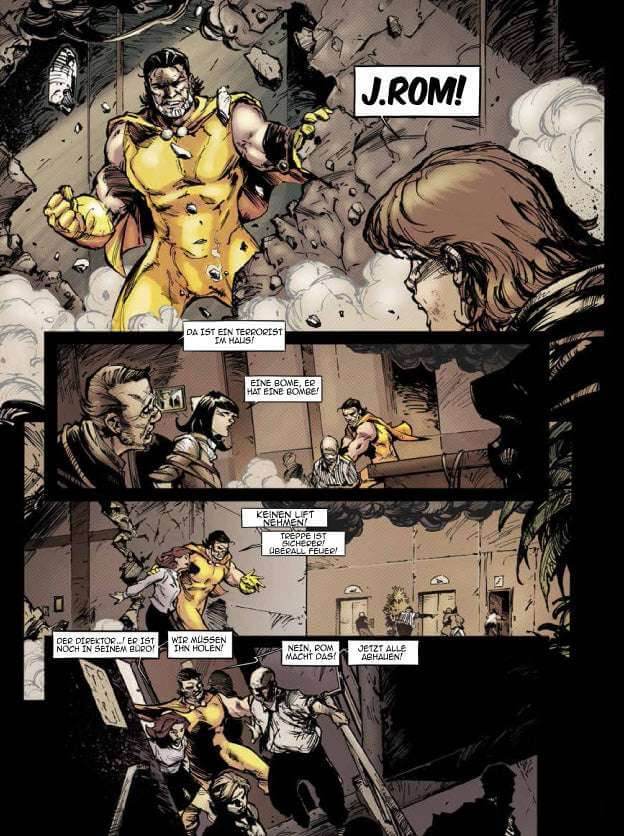 J.Rom - Force of Gold #1 - Schatten - Der Comixdealer