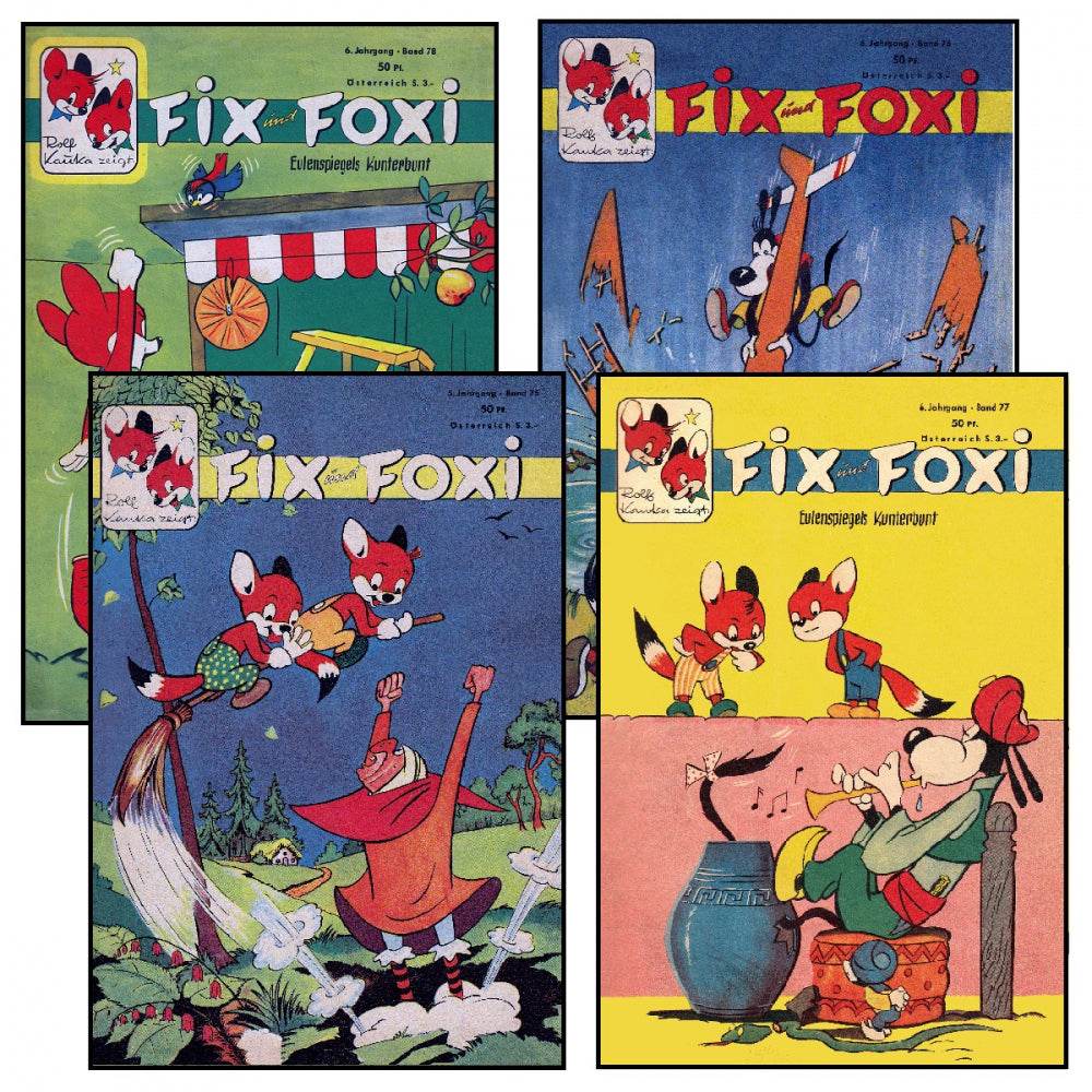 Fix und Foxi 75 - 78 - Der Comixdealer