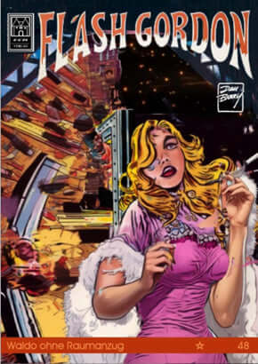 Flash Gordon - 48./49. Abenteuer (ECR Verlag) Waldo ohne Raumanzug