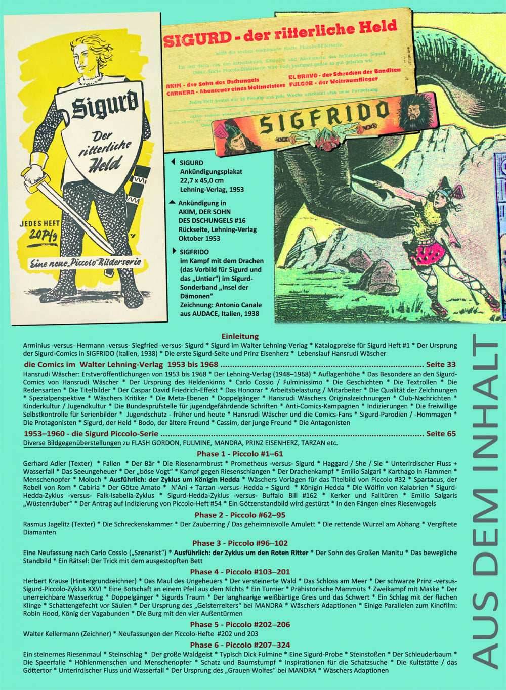 SIGURD - Die Comics - Erforschung und Offenlegung der Geheimnisse - Der Comixdealer