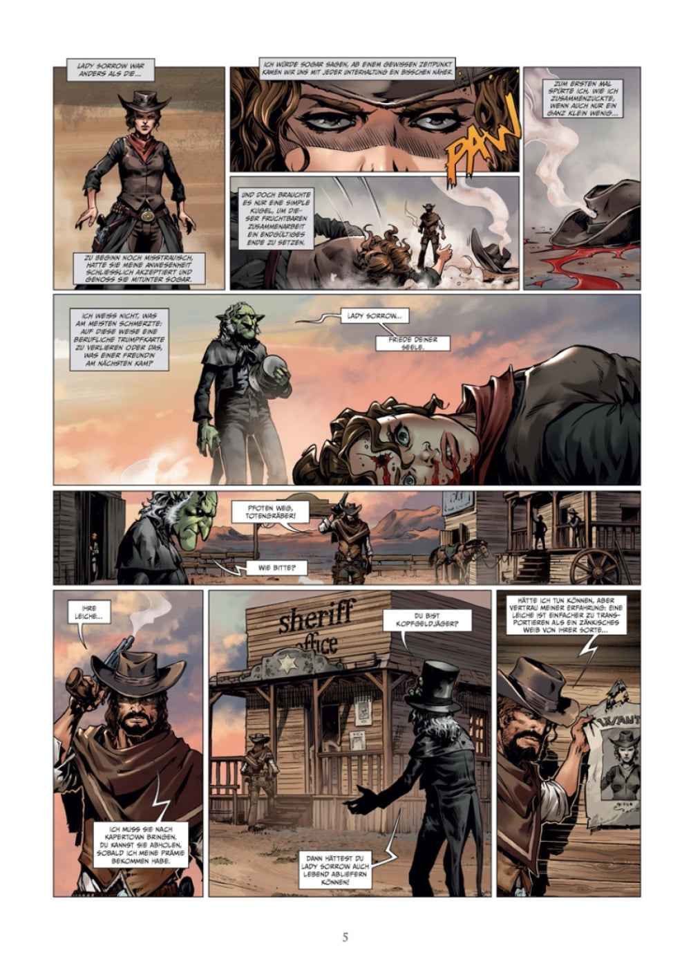 West Fantasy #1 Der Zwerg, der Kopfgeldjäger & der Bestatter