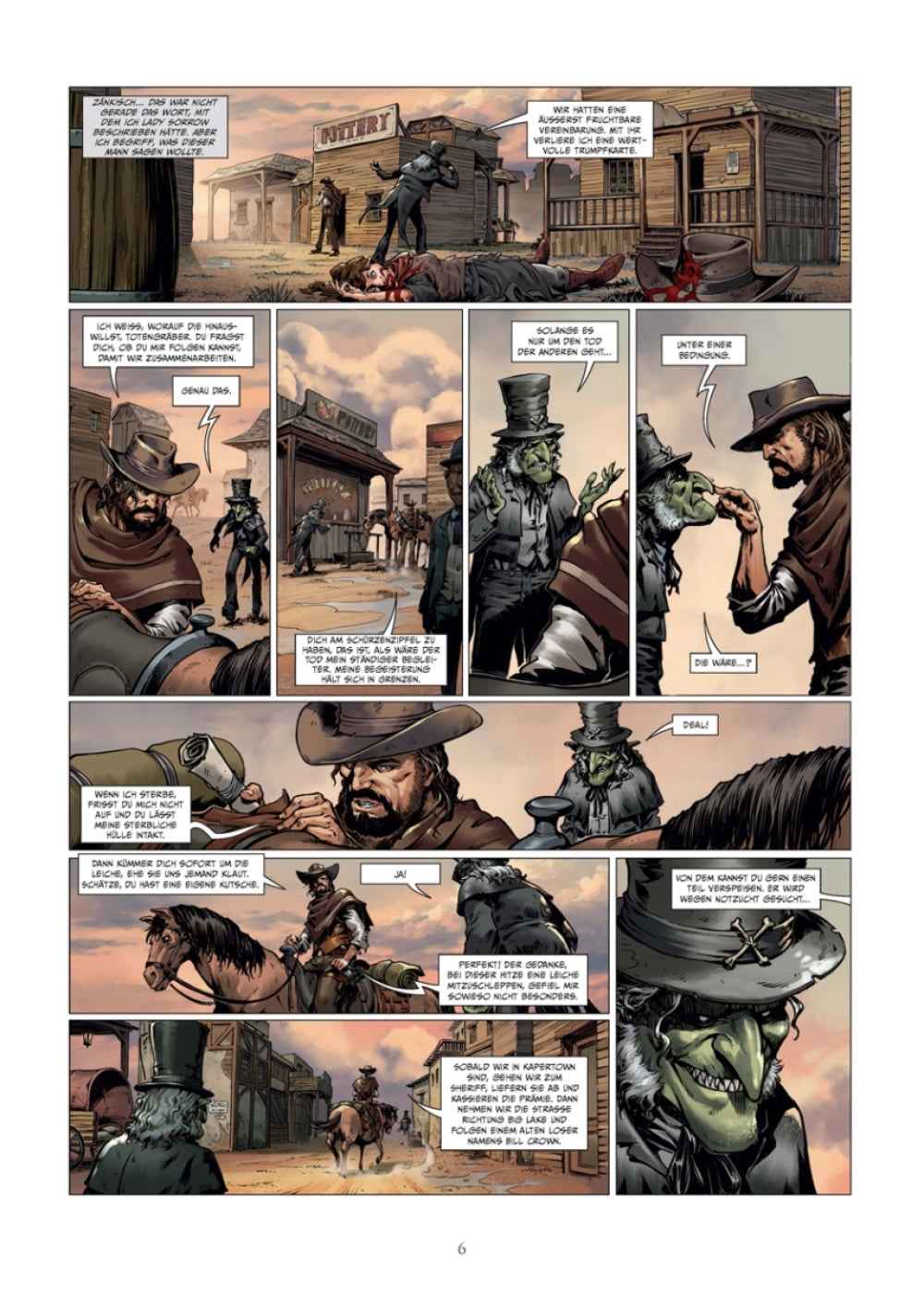 West Fantasy #1 Der Zwerg, der Kopfgeldjäger & der Bestatter