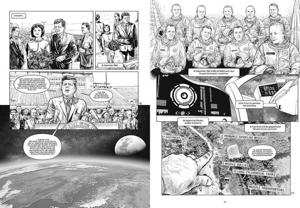 Aufbruch ins Weltall - Eine kurze Geschichte der Raumfahrt - Der Comixdealer