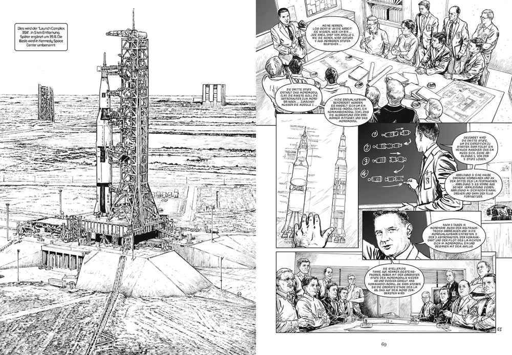 Aufbruch ins Weltall - Eine kurze Geschichte der Raumfahrt - Der Comixdealer