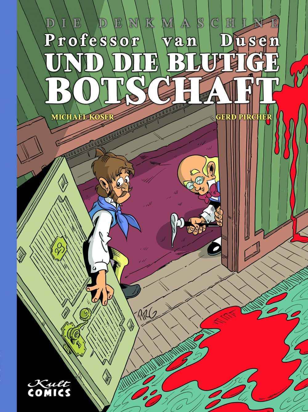 Die Denkmaschine# 10 - Professor van Dusen und die blutige Botschaft - Der Comixdealer