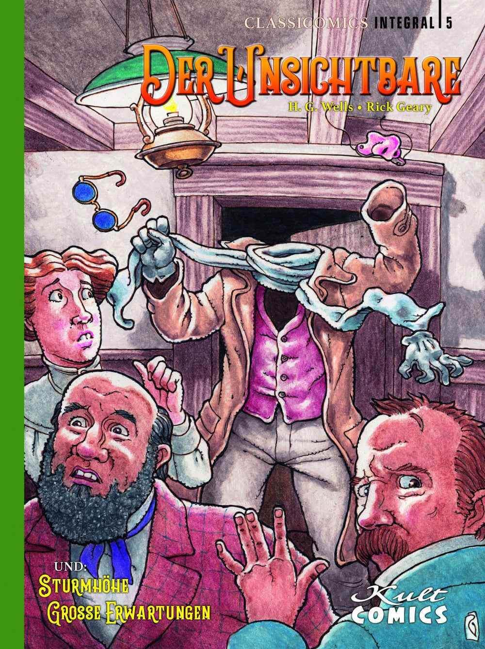 Classicomics #5 Der Unsichtbare. Sturmhöhe, Große Erwartungen - Der Comixdealer