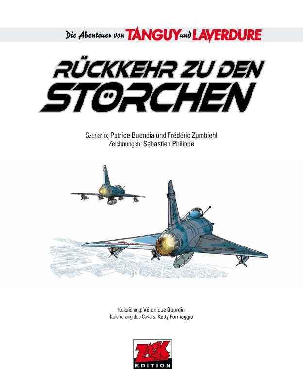 Die Abenteuer von Tanguy & Laverdure #26 - HC Rückkehr zu den Störchen - Der Comixdealer