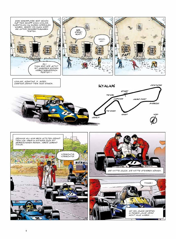 Michel Vaillant Legenden 3 Eine furchtbare Saison