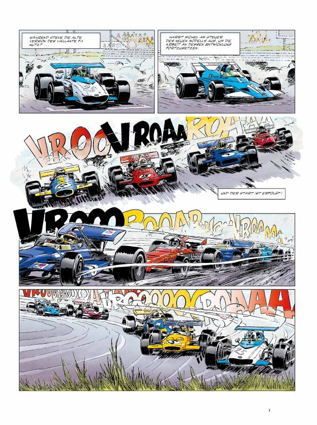 Michel Vaillant Legenden 3 Eine furchtbare Saison